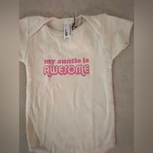 My Auntie is Awesome Baby Onesie